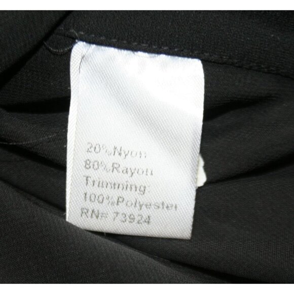 Misook Burnout Velvet Drama Tunic Womens M Luxury Shimmer Artsy Whimsygoth - Picture 6 of 9